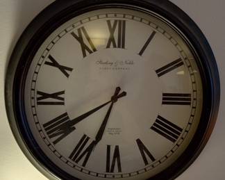 Sterling and Noble Clock.