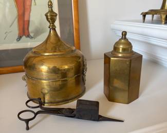 Brass Saks, Fifth Avenue trinket boxes