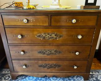 Lambert Hitchcock Vintage Federal Style Dresser