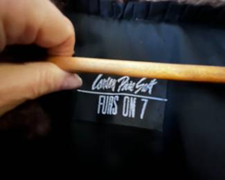 Beaver Fur coat Carson Pirie Scott