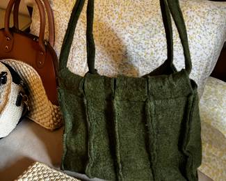 Felt over shoulder bag
