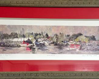 Star of Saugatuk 1998 Offset Lithograph by James Brandess $150