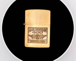 Zippo lighter Brickyard 400 racing