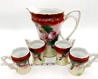 vintage chocolate pot