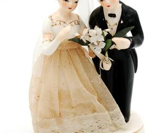 vintage cake topper
