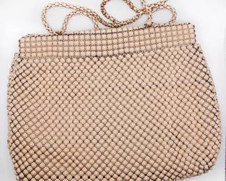 Whiting and Davis mesh purse