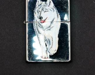 Wolf zippo lighter