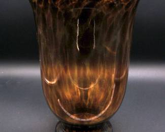 tortoise shell pattern vase
