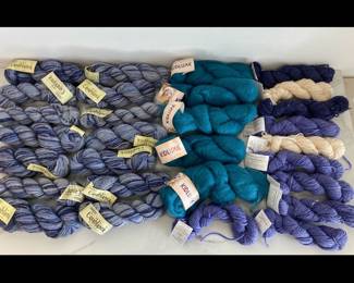 Lot 682 Yarn Skeins  WoolSilkMohair  SilkMohairWool  MohairWoolNylon