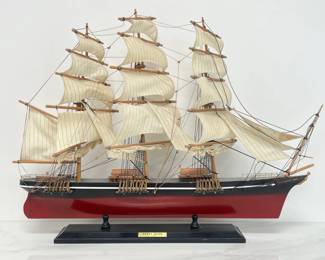 Lot 1784 Timber Model of The Cutty Sark 1869 Ship