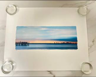 Lot 1737 D. Dalton Signed Original Oil Painting  Southport Pier