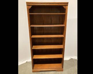 Lot 1558 6 Shelf Bookcase Storage Shelf Adjustable Shelves