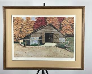 Lot 1504 Yonahlossee Autumn Joe Seme Signed Numbered Print Wall Art