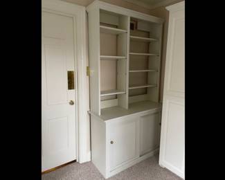 Lot 1806 Craft Room Storage Cabinet  Wood Custom Made