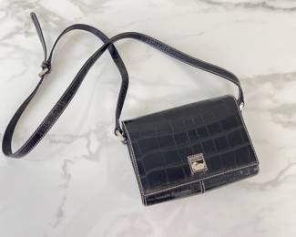 Lot 1765 Dooney  Bourke Croco Embossed Leather Purse