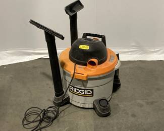 Lot 1546 Ridid Shop Vac 34 Liter 3.5 HP