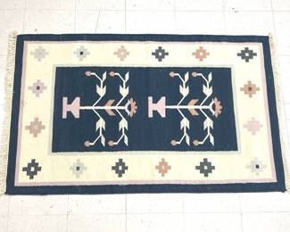 Lot 1471 Natural Fiber Kilim Rug