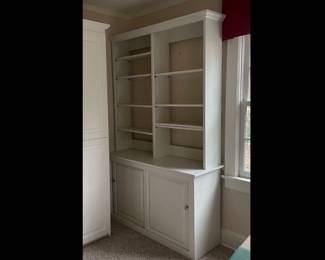 Lot 1807 Craft Room Storage Cabinet  Custom Made Wood