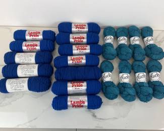 Lot 635 Yarn Skeins  WoolMohair  MerinoCashmereAlpaca
