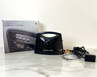 Lot 1721 Sharper Image Wireless TV Speaker