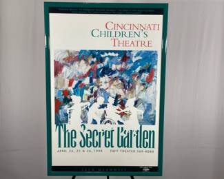 Lot 1439 The Secret Garden Theater Poster Wall Art