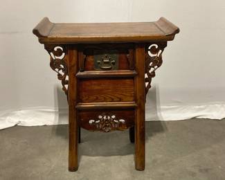 Lot 1449 Antique 19th Century Chinese Side Table