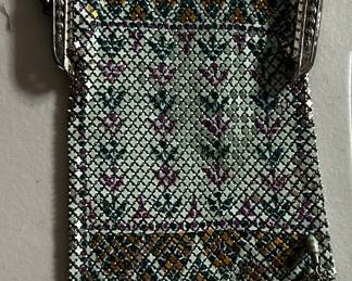 1915-1920 Enameled Mesh Purse