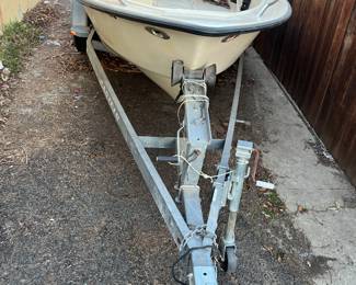 Key West Boat and Pacific Boat Trailer 