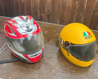 Zox and AGV Motorcycle Helmets