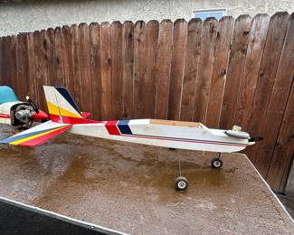 Collection of RC Airplanes and Parts