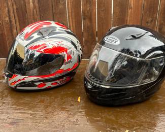 Vega and JMax Motorcycle Helmets