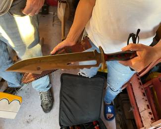 Collectible Knives, Jim Frost Knives, Fixed Blade Knives, Brass Handle Knives, Pakistan Knives