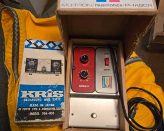 Vintage KRiS 516-031  & Musitronics Mu-Tron Phasor