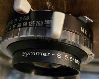 Lens on camera 