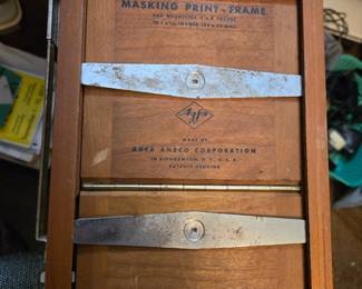 Agfa Ansco negative frame