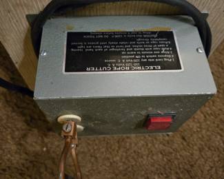 Vintage electric rope cutter