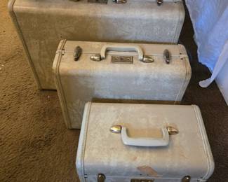 Vintage Samsonite 3 pc luggage set