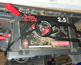 Craftsman 10 in. Table Saw