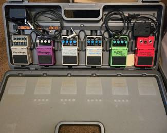 Vintage 1980's BOSS Pedalboard