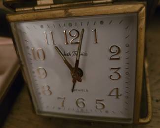 Vintage Seth Thomas travel alarm clock