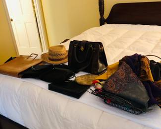 Vintage Purses Hats etc