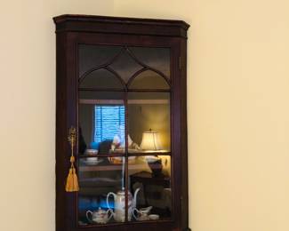 Circa 1870 Corner Cabinet