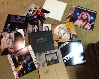 Prince, Led Zepplin, The Police, Punk Floyd, Talking Heads 