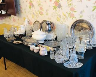 Antique and Vintage Crystal and Glass 