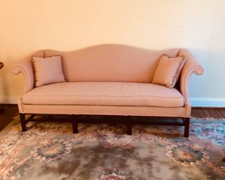 Hickory Chair Camelback Sofa