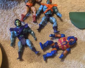 Vintage MoTU He-man toys