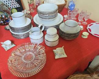 Disware, Cordials, Milk Glass More