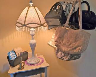 Horn, Purses, Lamp
