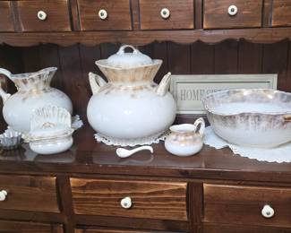 Vintage Pitcher and Bowl Set