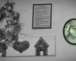 Wreath, P Newman, Plaques